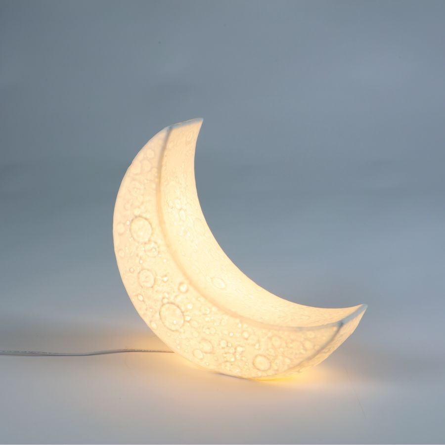 Lampada In Porcellana My Tiny Moon Seletti