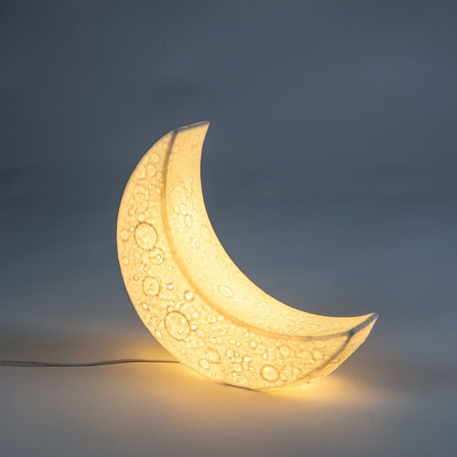 Lampada In Porcellana My Tiny Moon Seletti