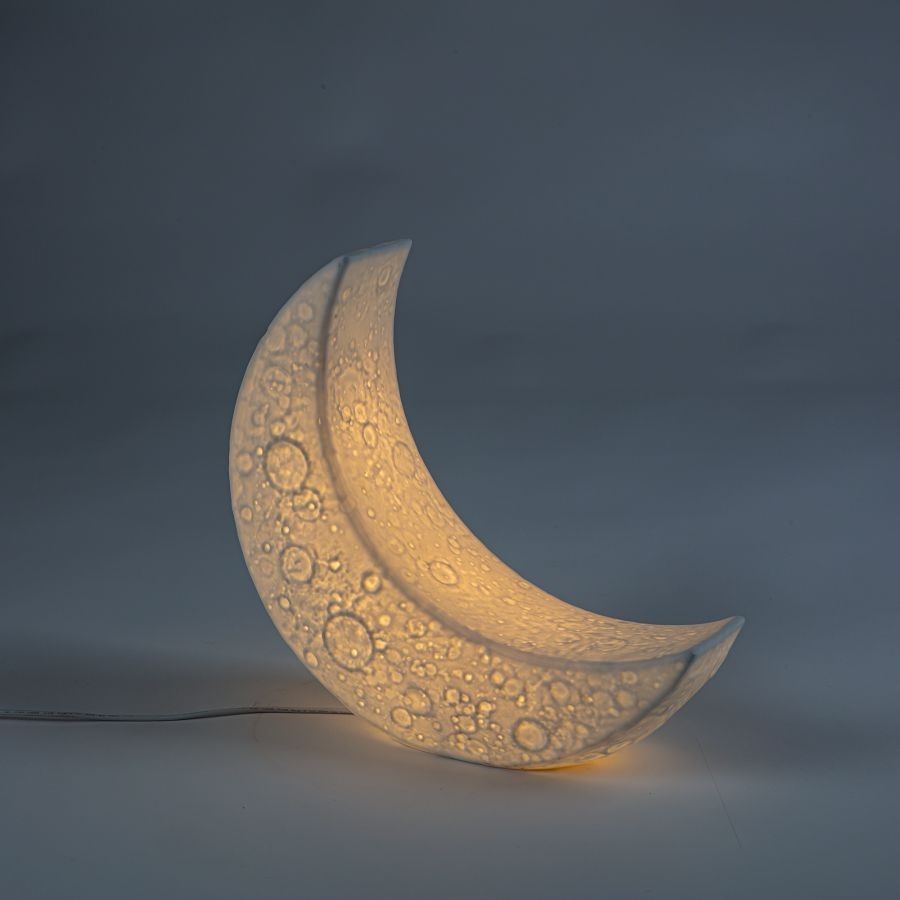 Lampada In Porcellana My Tiny Moon Seletti