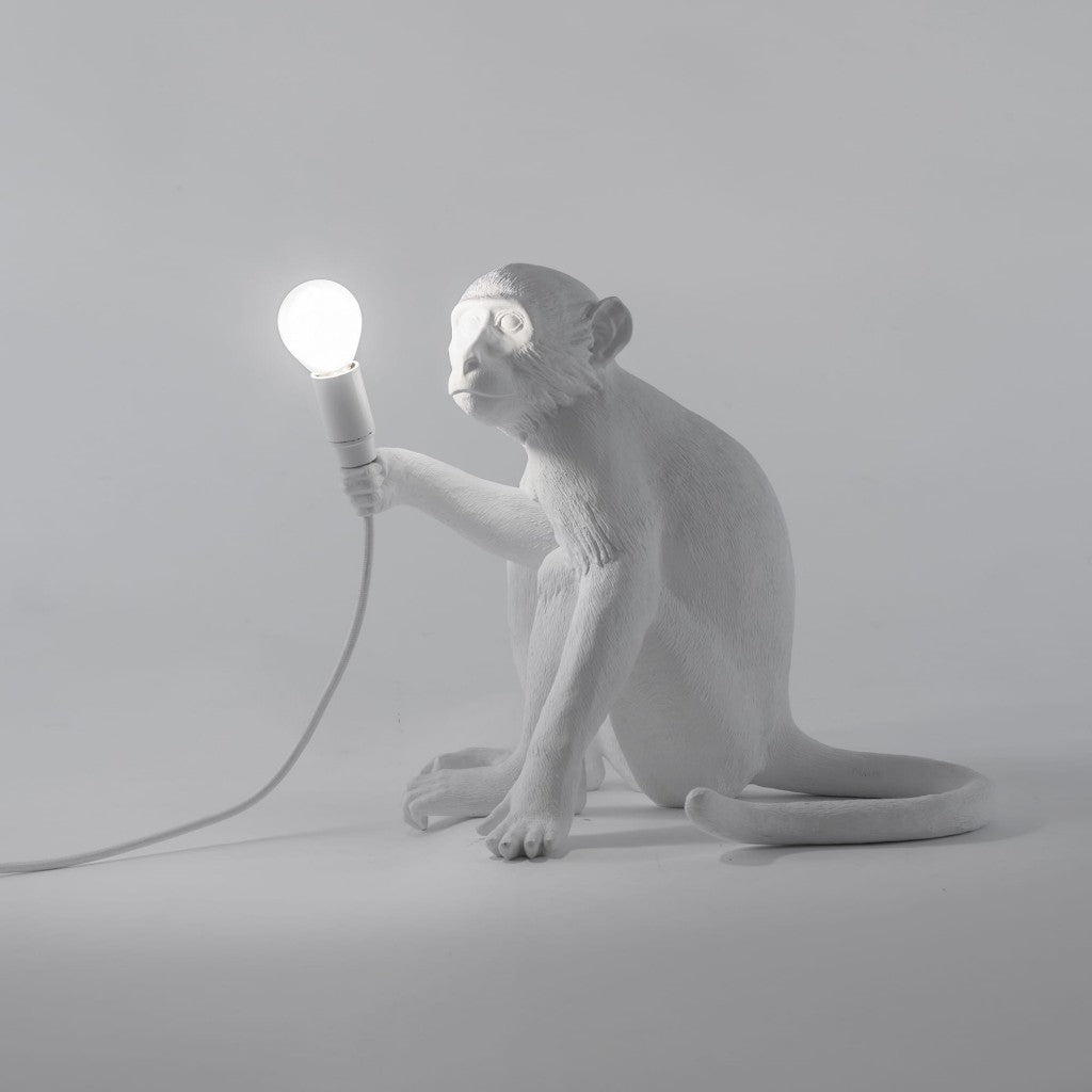 Lampada In Resina Monkey Lamp - Seduta Seletti
