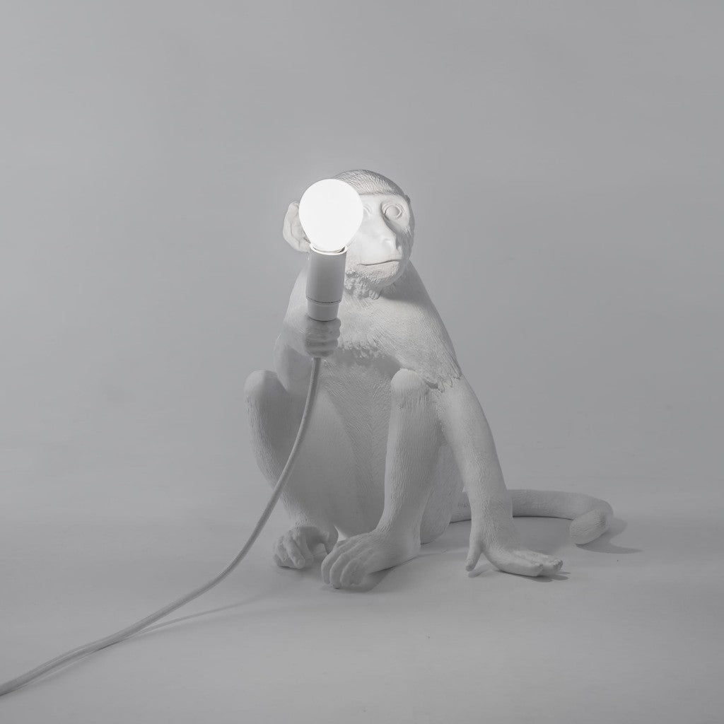 Lampada In Resina Monkey Lamp - Seduta Seletti