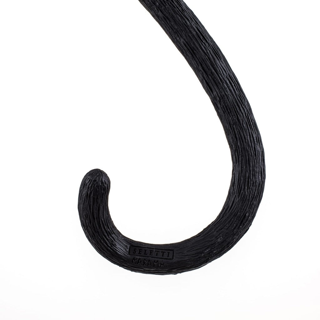Lampada In Resina Monkey Lamp-Outdoor-Black Cm.37X25 H.76,5-Con Corda Seletti