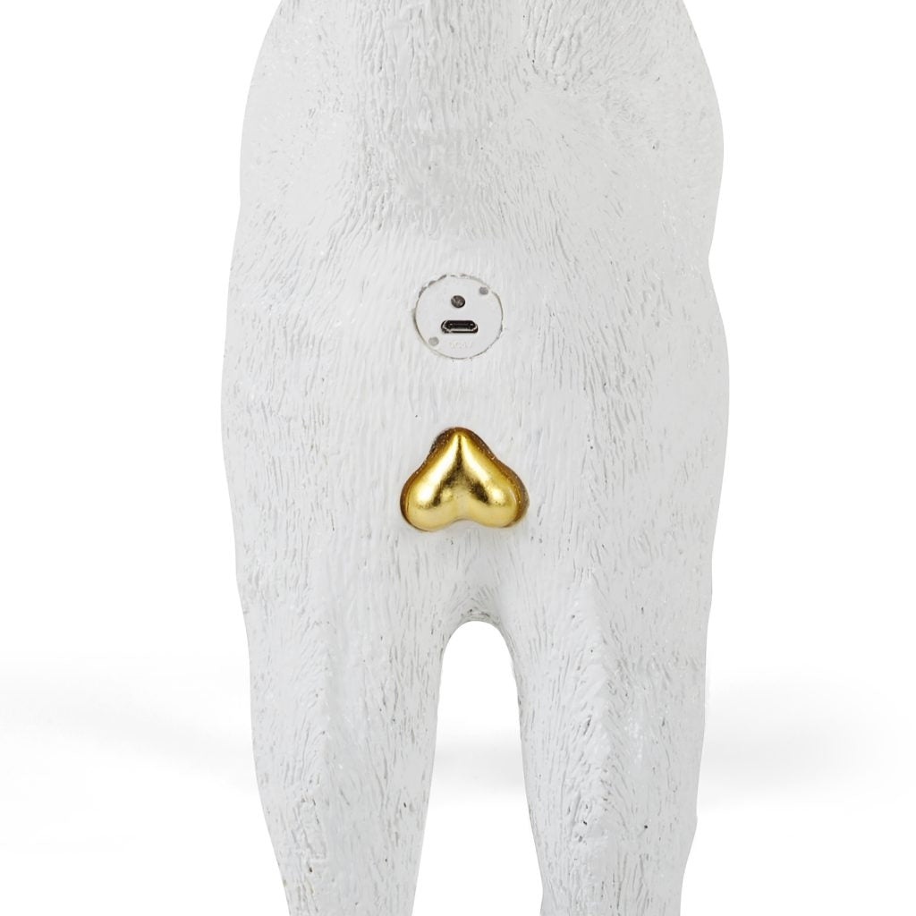Lampada In Resina Jobby The Cat - White Seletti