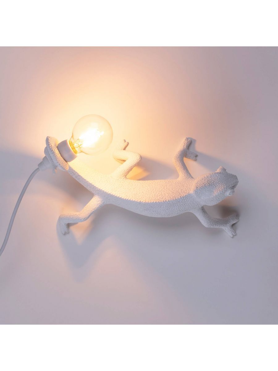 Lampada In Resina Chameleon Lamp Right-Going Down Seletti