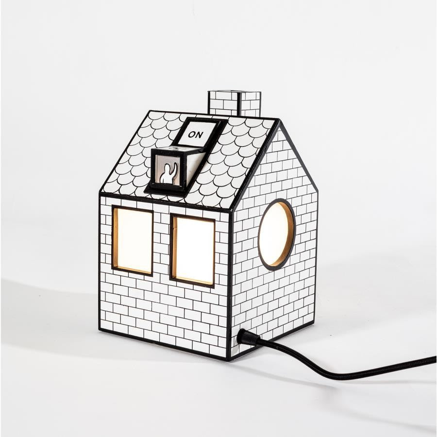 Lampada Da Tavolo In Carta Riciclata On-Off Seletti