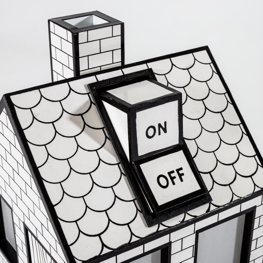 Lampada Da Tavolo In Carta Riciclata On-Off Seletti