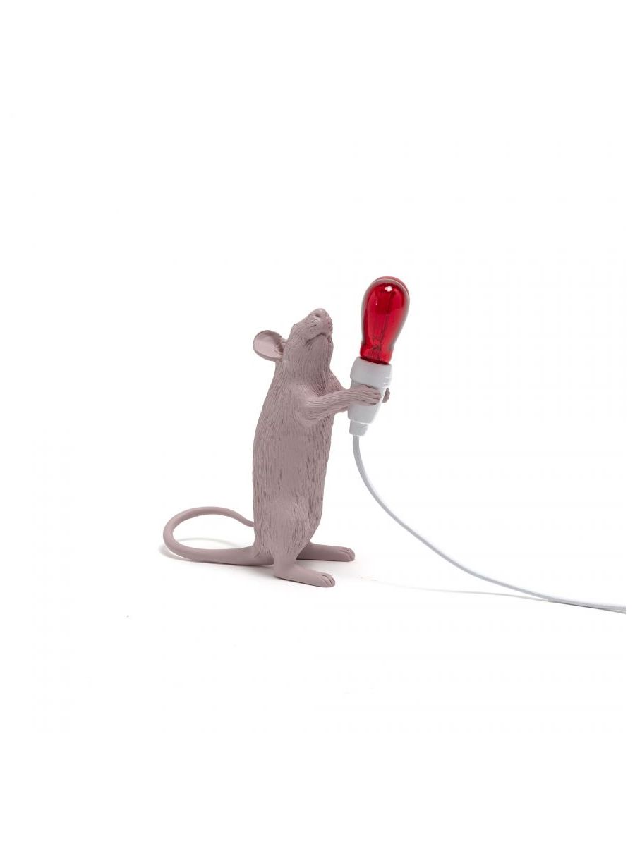 Lampada Resina Mouse Lamp-Step - San Valentino Usb Seletti