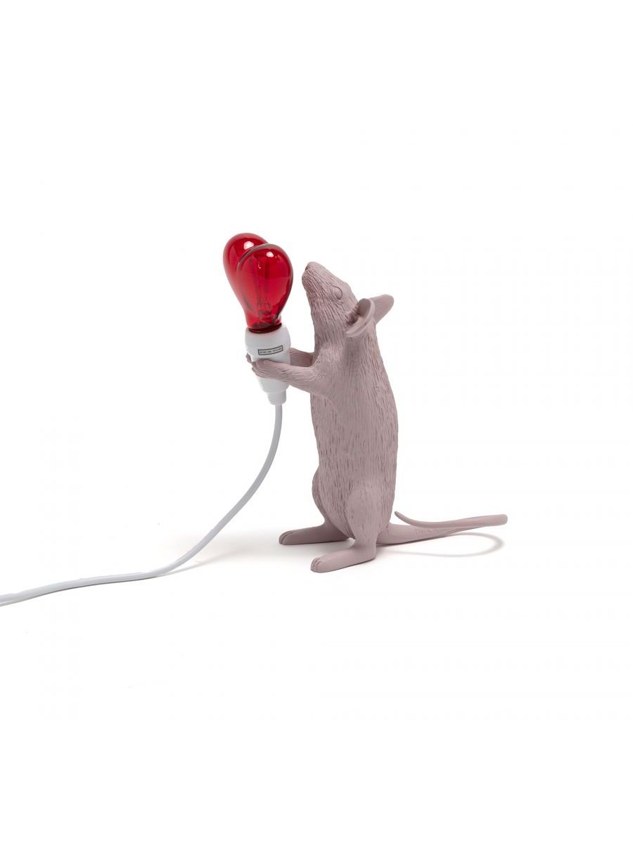 Lampada Resina Mouse Lamp-Step - San Valentino Usb Seletti