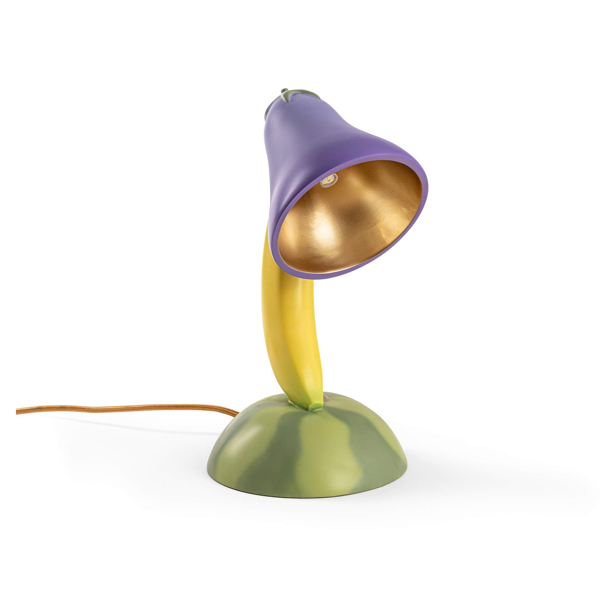 Lampada Da Tavolo In Resina Vitamin - Aubergine Seletti