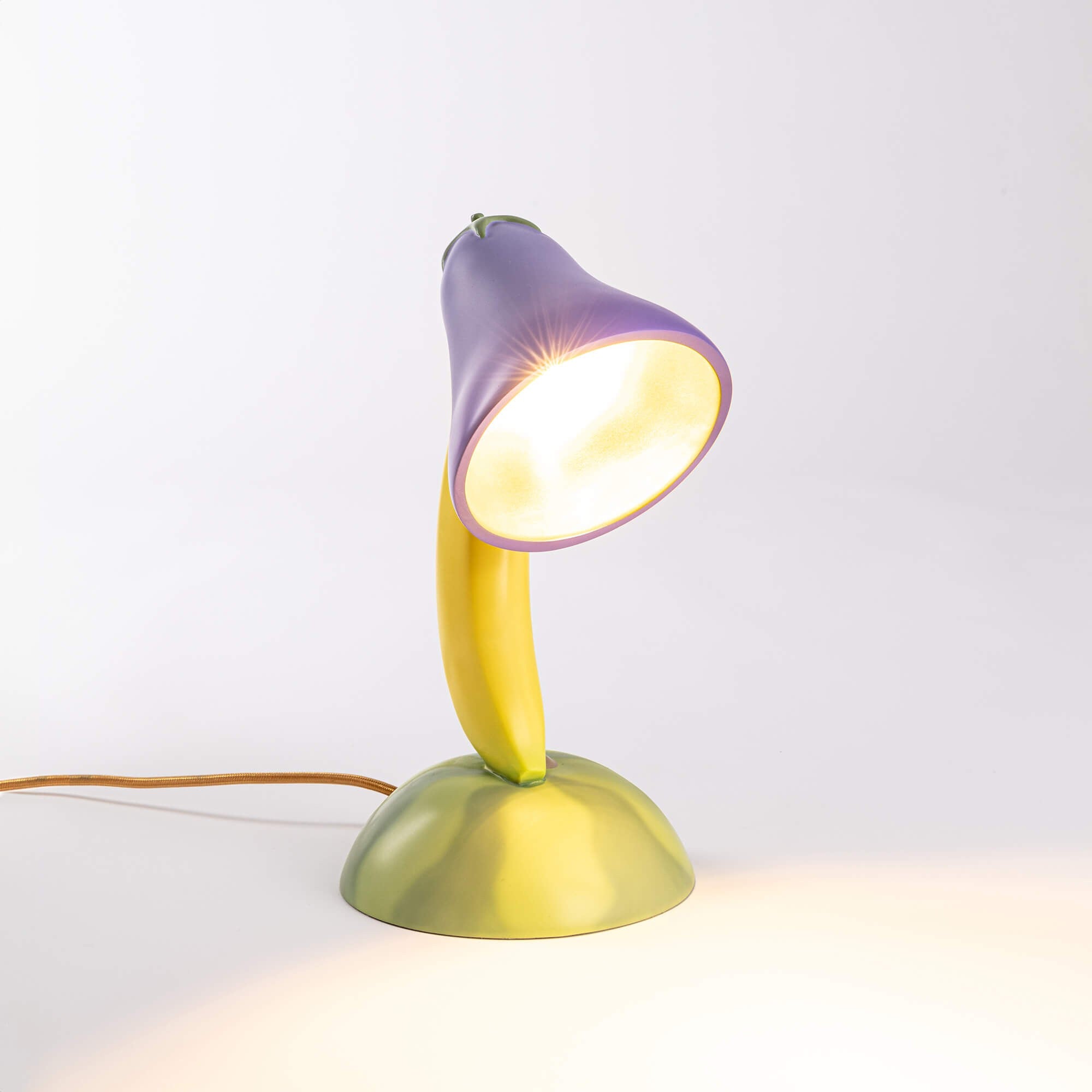 Lampada Da Tavolo In Resina Vitamin - Aubergine Seletti