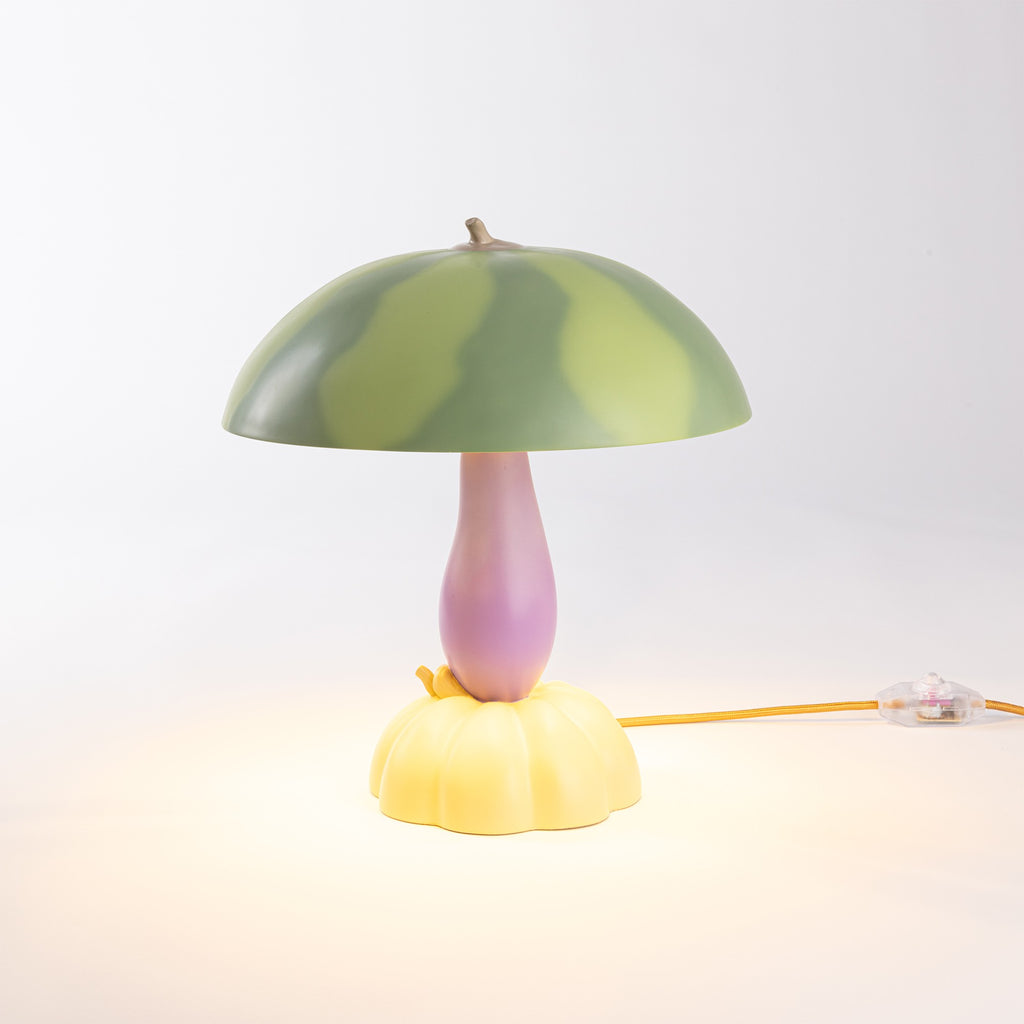 Lampada Da Tavolo In Resina Vitamin - Watermelon Seletti