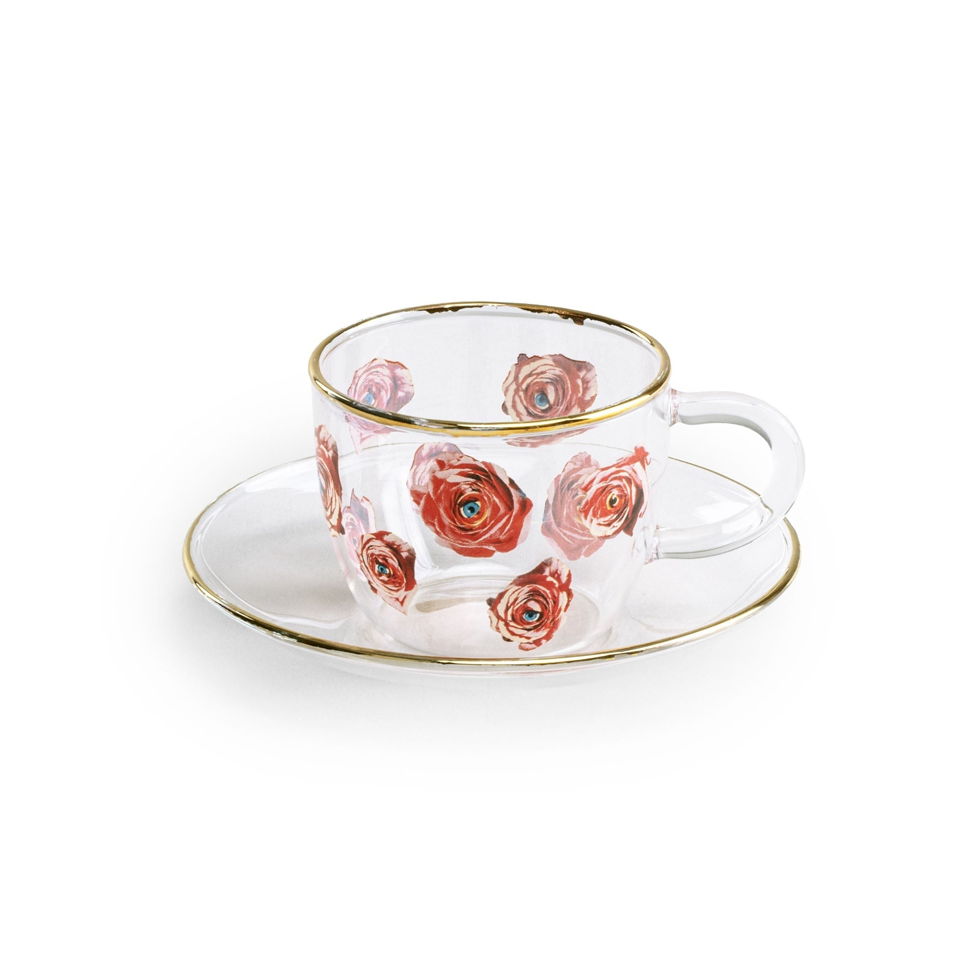 Set 2 Tazzine Caffe Toiletpaper - Roses Seletti