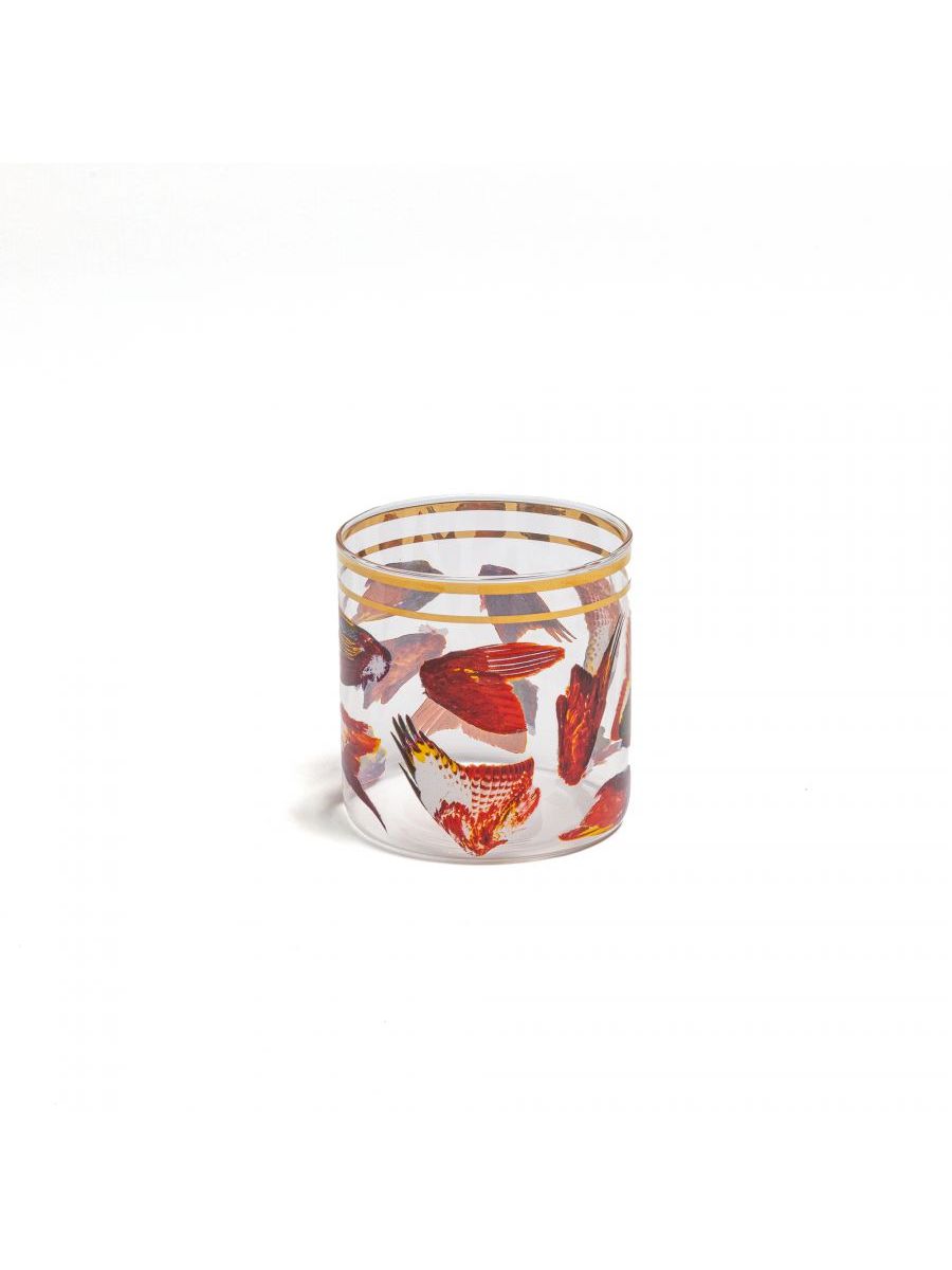 Bicchiere In Vetro Toiletpaper Loves Seletti Ø Cm.8 H.8,5-Wings Seletti