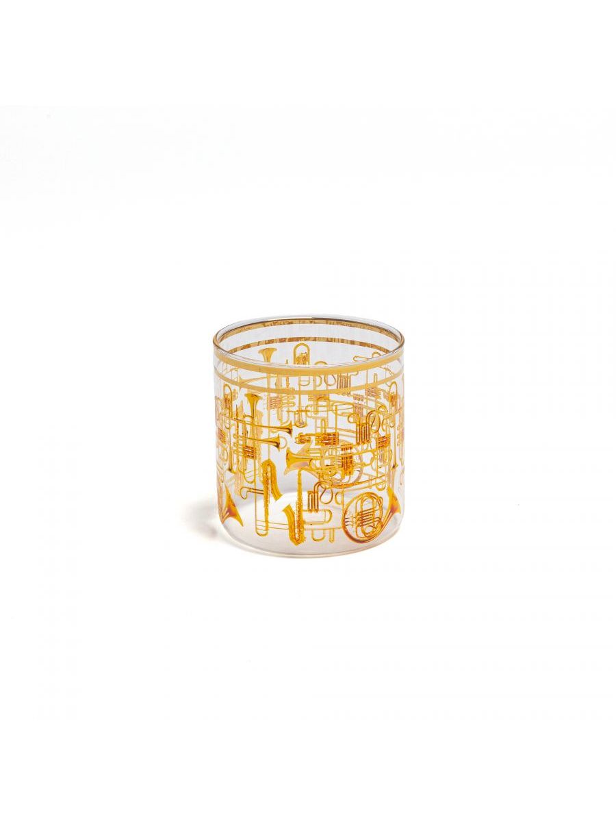 Bicchiere In Vetro Toiletpaper Loves Seletti Ø Cm.8 H.8,5-Trumpets Seletti
