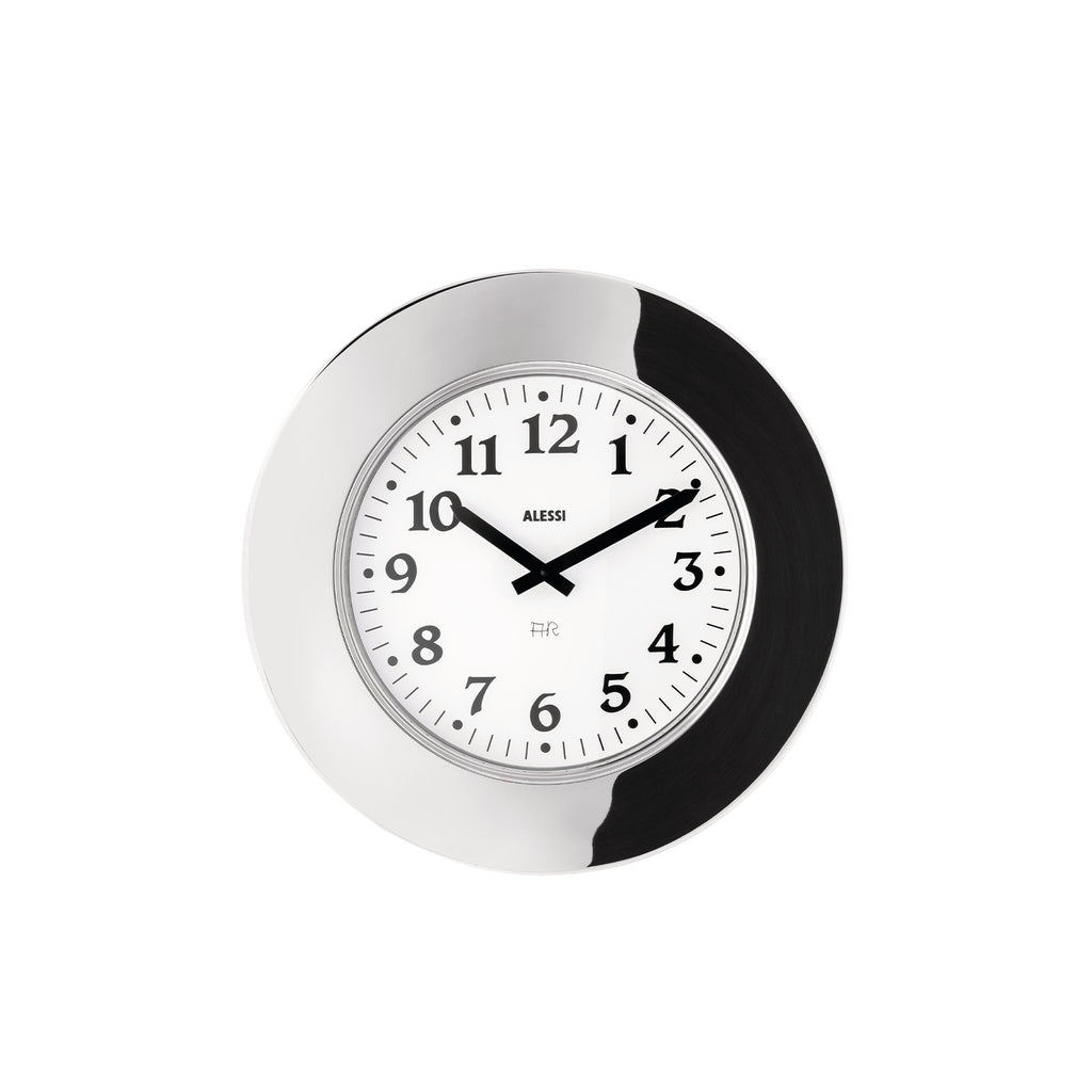 Momento Orologio Parete Inox Alessi