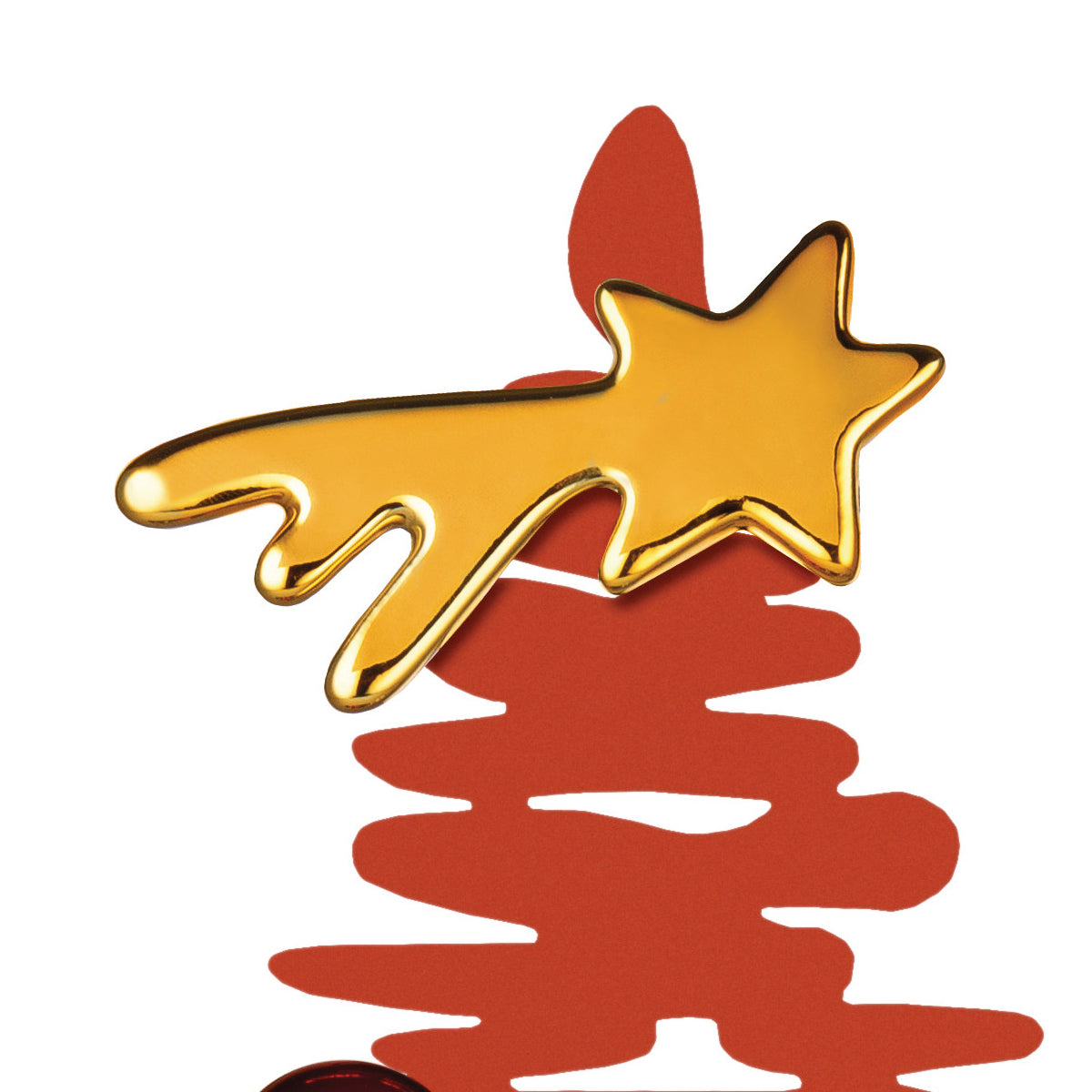 Bark For Christmas Albero Rosso Alessi