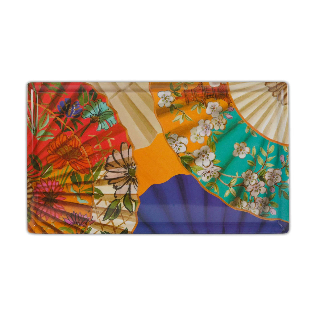 Vassoio Rettangolare Ventagli Baci Milano