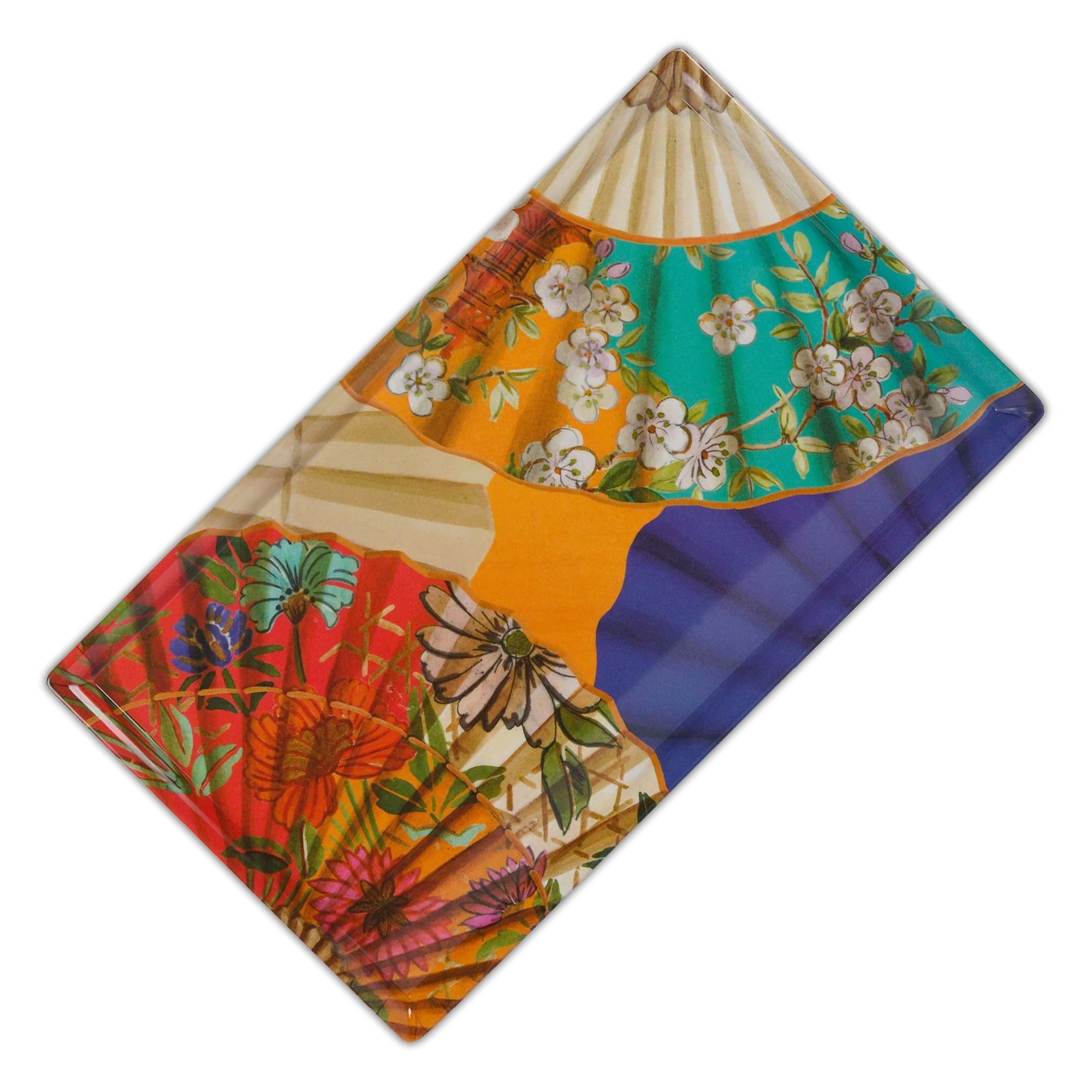 Vassoio Rettangolare Ventagli Baci Milano