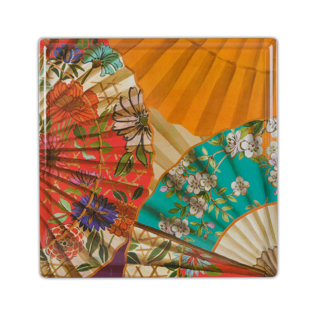 Vassoio Quadro Ventagli Baci Milano