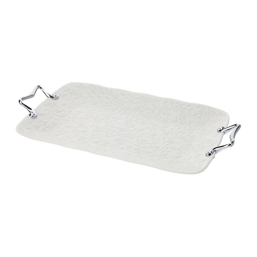 Vassoio Romance Porcellana 49X27Xh6,5Cm Hervit