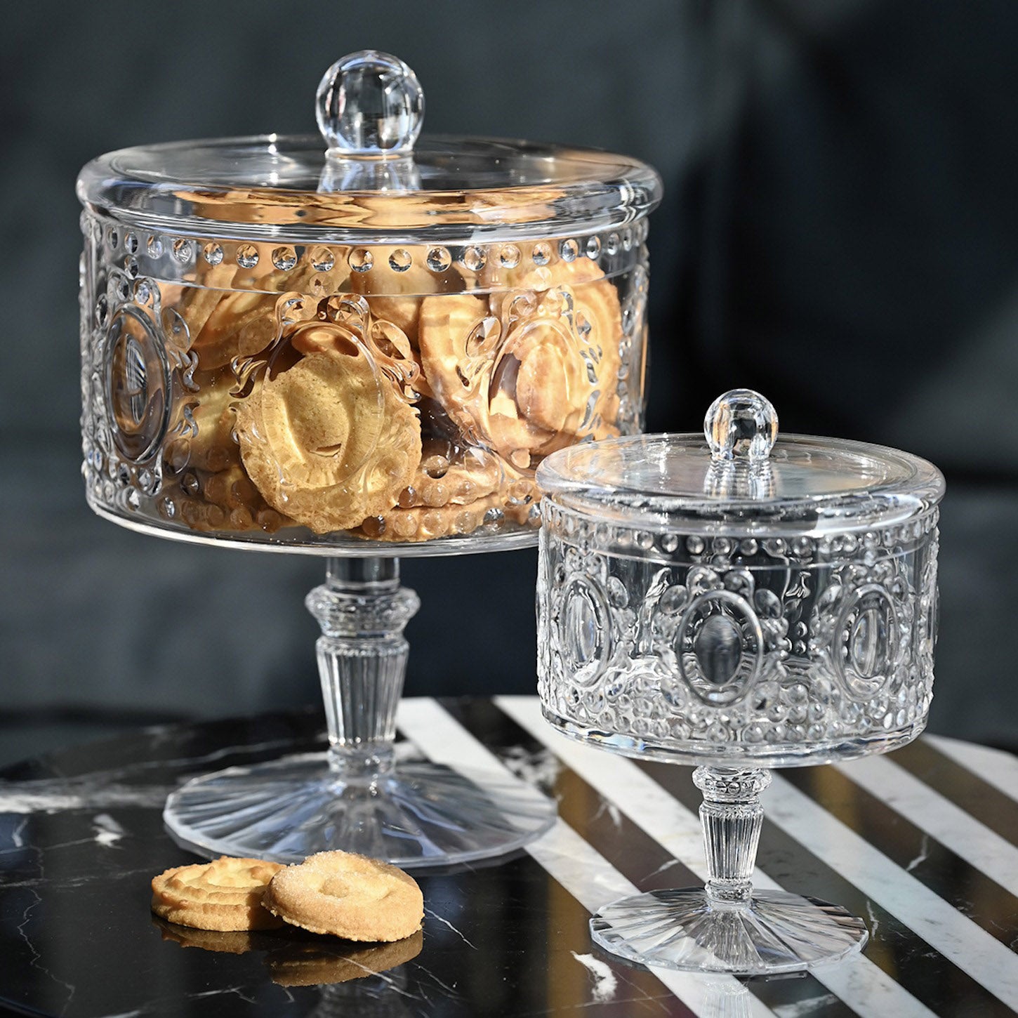 Biscottiera Baroque & Rock Baci Milano