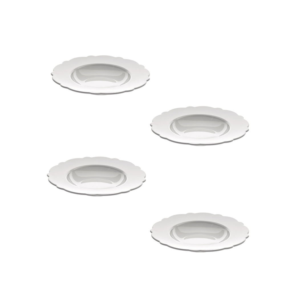 Set 4 Piatti Fondi Dressed Alessi