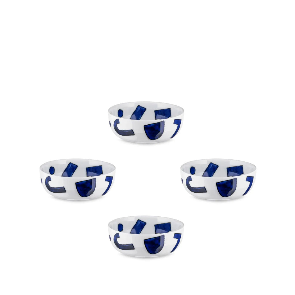 Set 4 Coppette Decorate Yunokiware Alessi