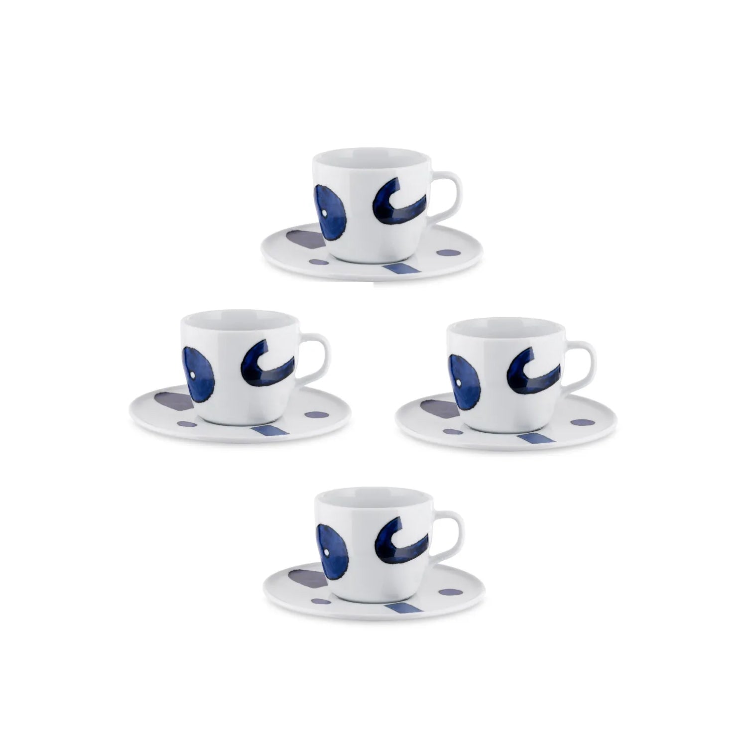 Set 4 Tazze caffè filtrato - Yunokiware Alessi