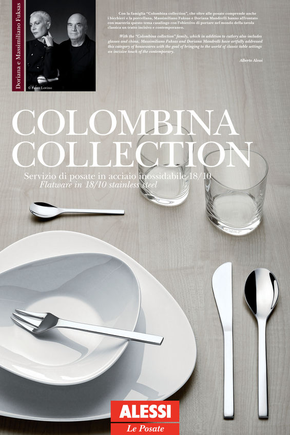 Colombina Set 24 Posate Alessi