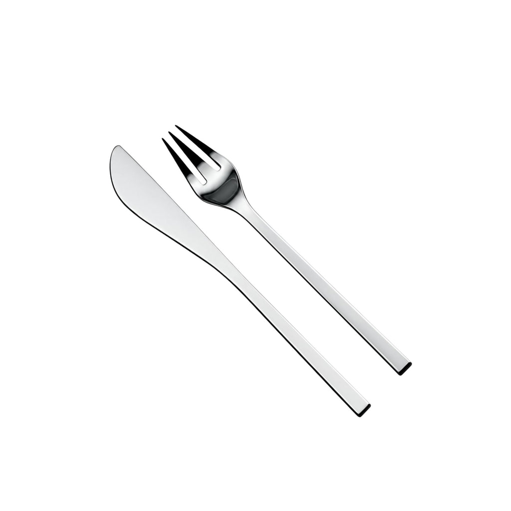 Colombina Set 6 coltelli e 6 forchette frutta Alessi