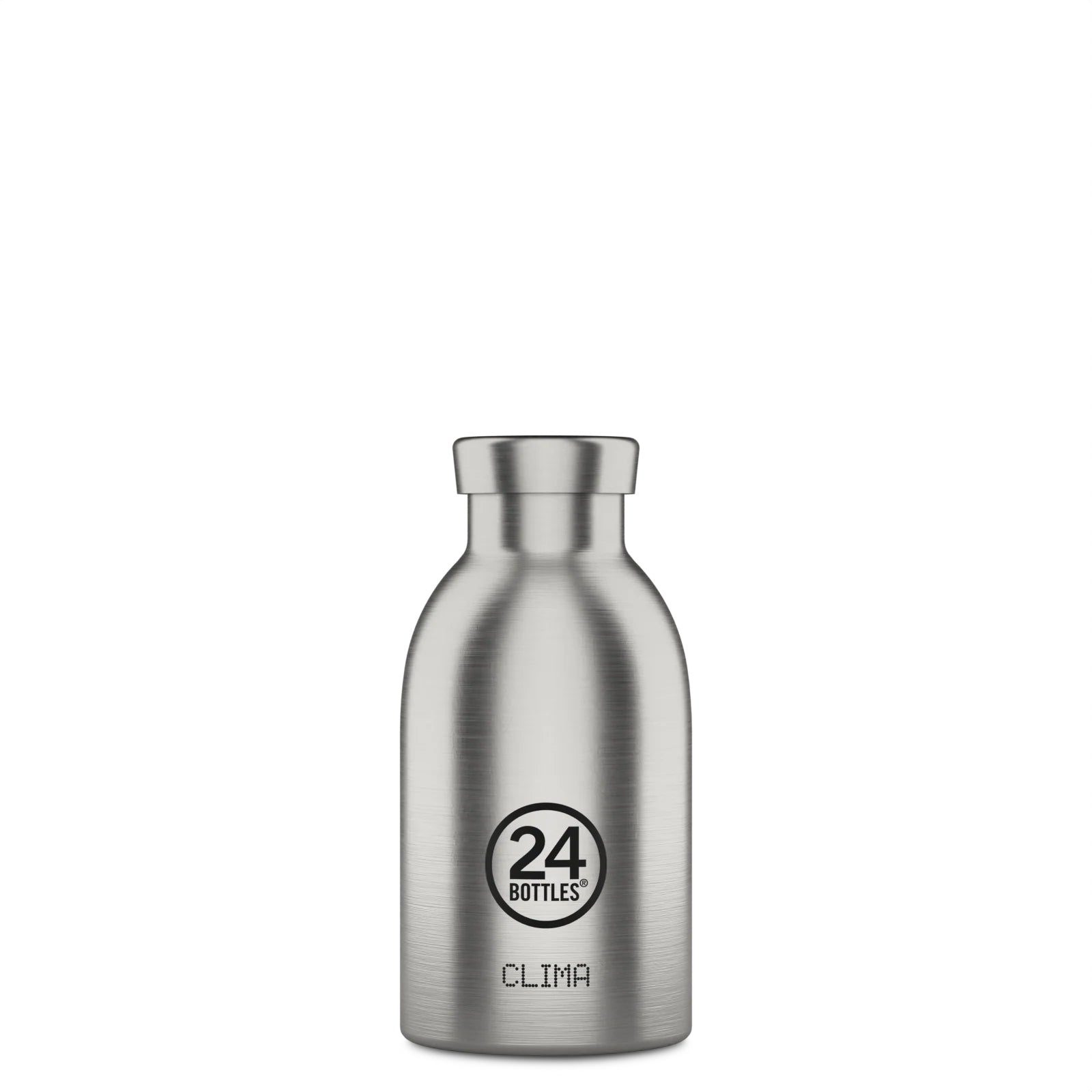 Clima Bottle 330 Brushed Steel 24bottles