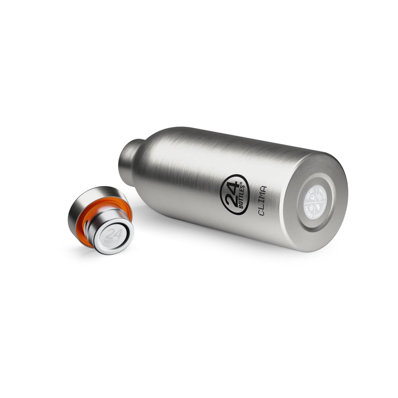Clima Bottle 500 ml Brushed Steel 24bottles