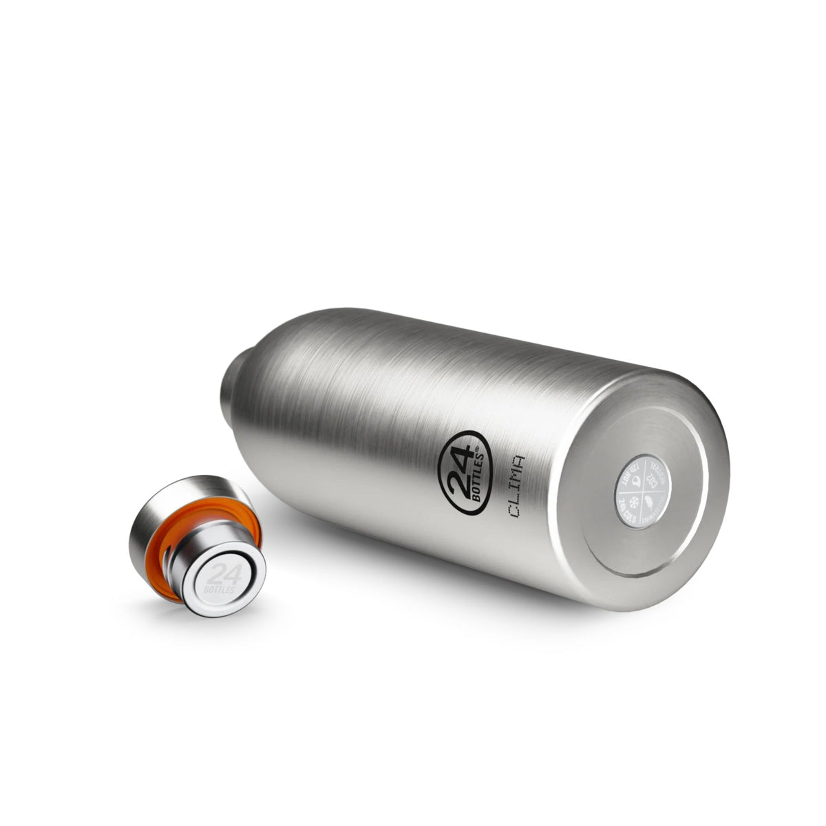 Clima Bottle 850 Brushed Steel 24bottles