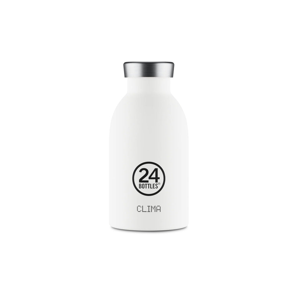 Clima Bottle 330 Stone Ice White 24bottles