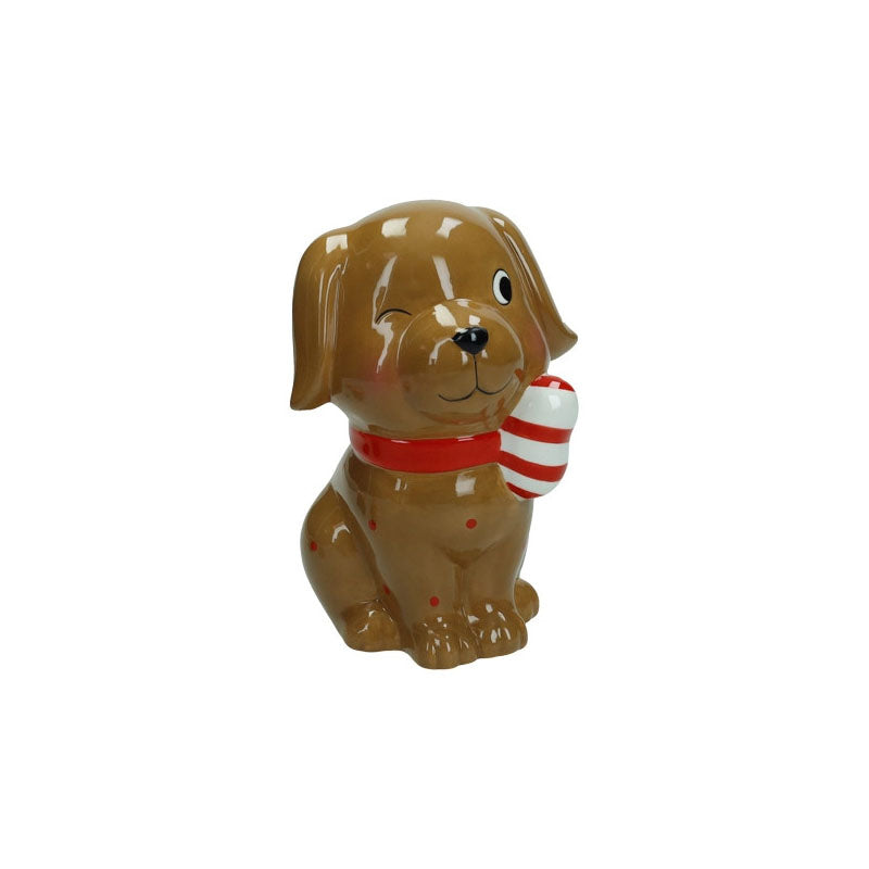 Salvadanaio Cagnolino Di Natale Dolomite Brandani