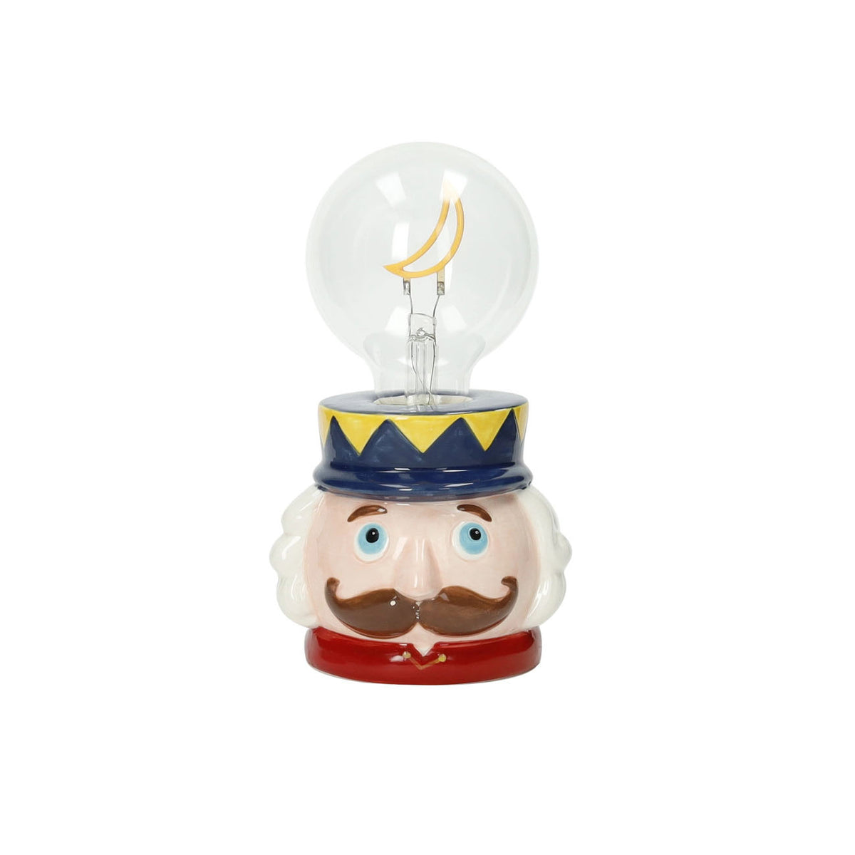 Lampada Schiaccianoci Dolomite/Vetro Brandani