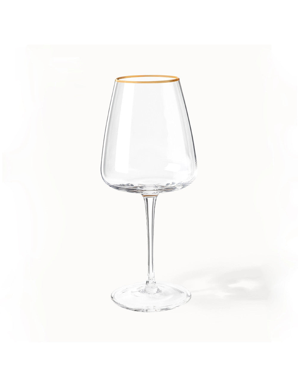 6 Calice Gold Vetro Brandani