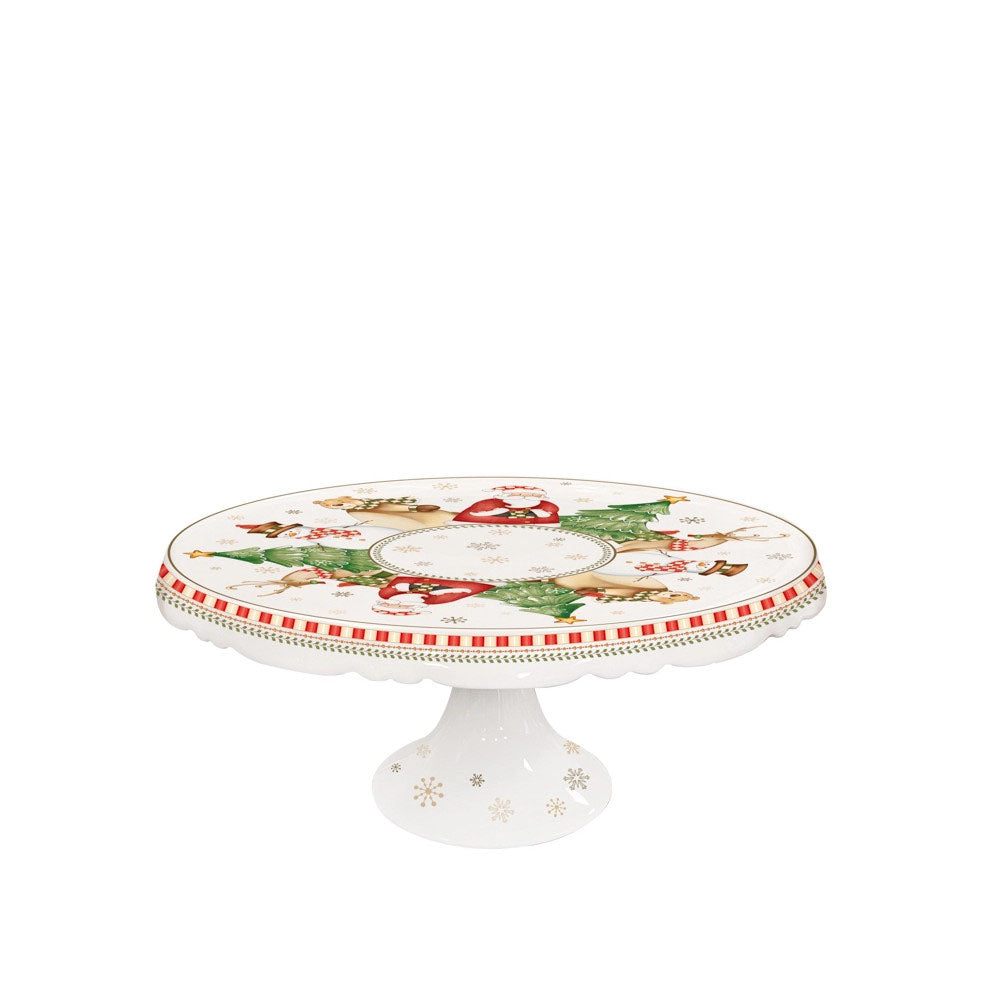 Alzata Racconti Porcellana Brandani