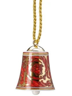 Medusa Garland Red Campanella Versace