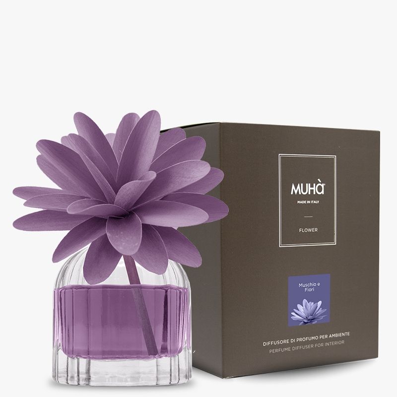 Flower 60Ml Viola Muschio E Fiori Muha