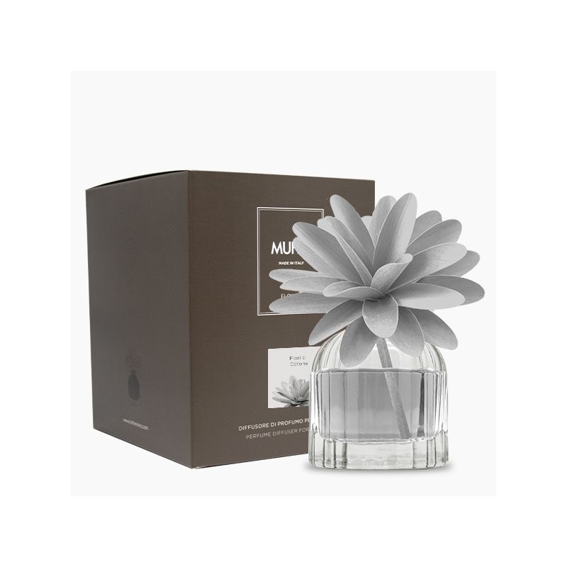 Flower 60Ml Grigio Fiori Di Cotone Muha