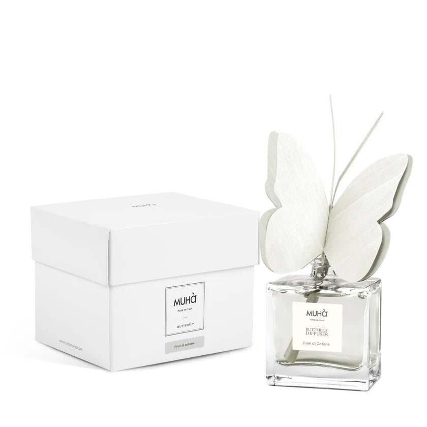 Butterfly Bianca 50Ml Fiori Di Cotone Muha