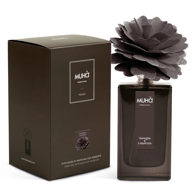 Peony Marrone 100Ml Vaniglia E Liquirizia Muha