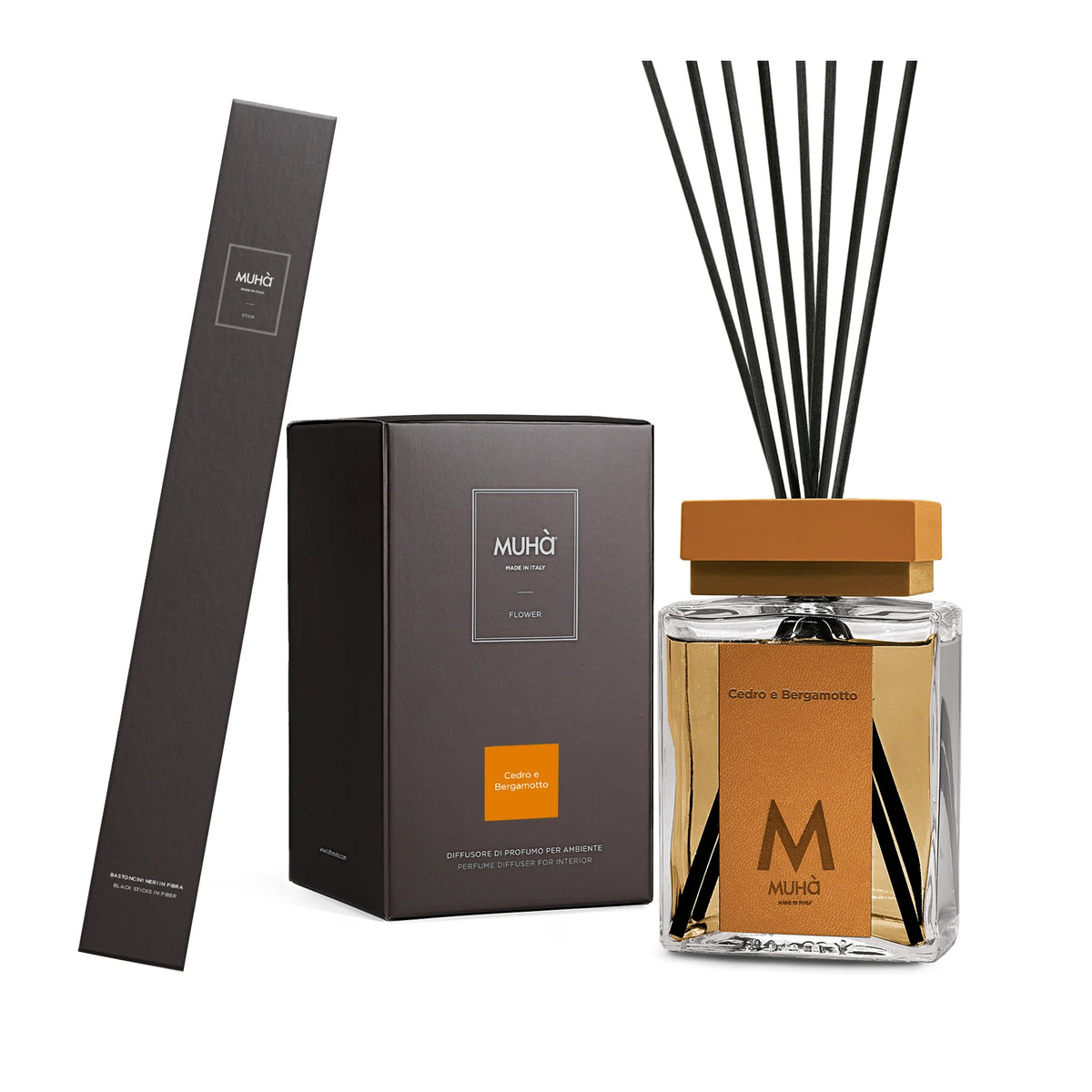 Perfume 200Ml Cedro E Bergamotto Muha