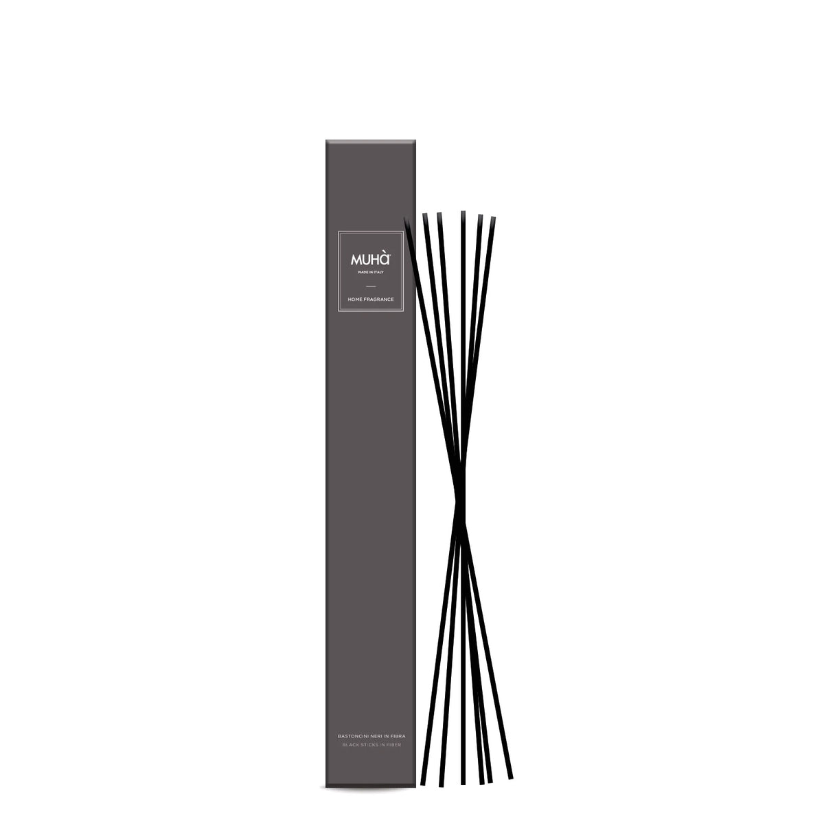 Stick Fibra Nero 500Ml H40 D4 8Pz Muha