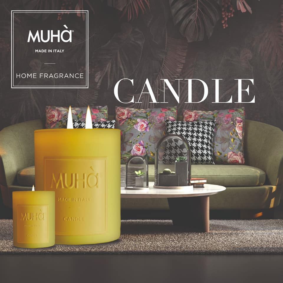 Candela 90Gr Giallo Pepe E Guaiaco Muha