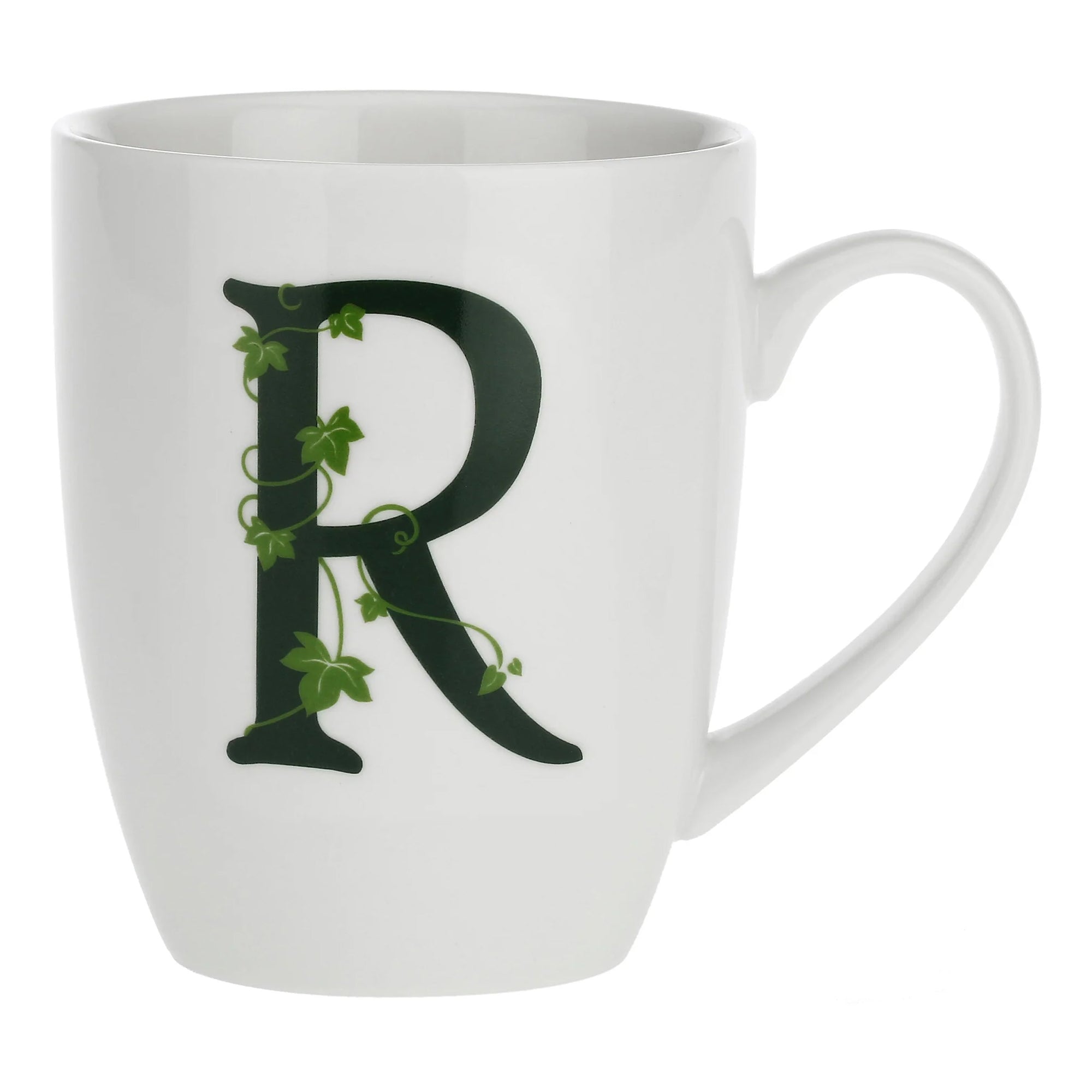Mug Lettera `R` Cc, Atupertu La Porcellana Bianca