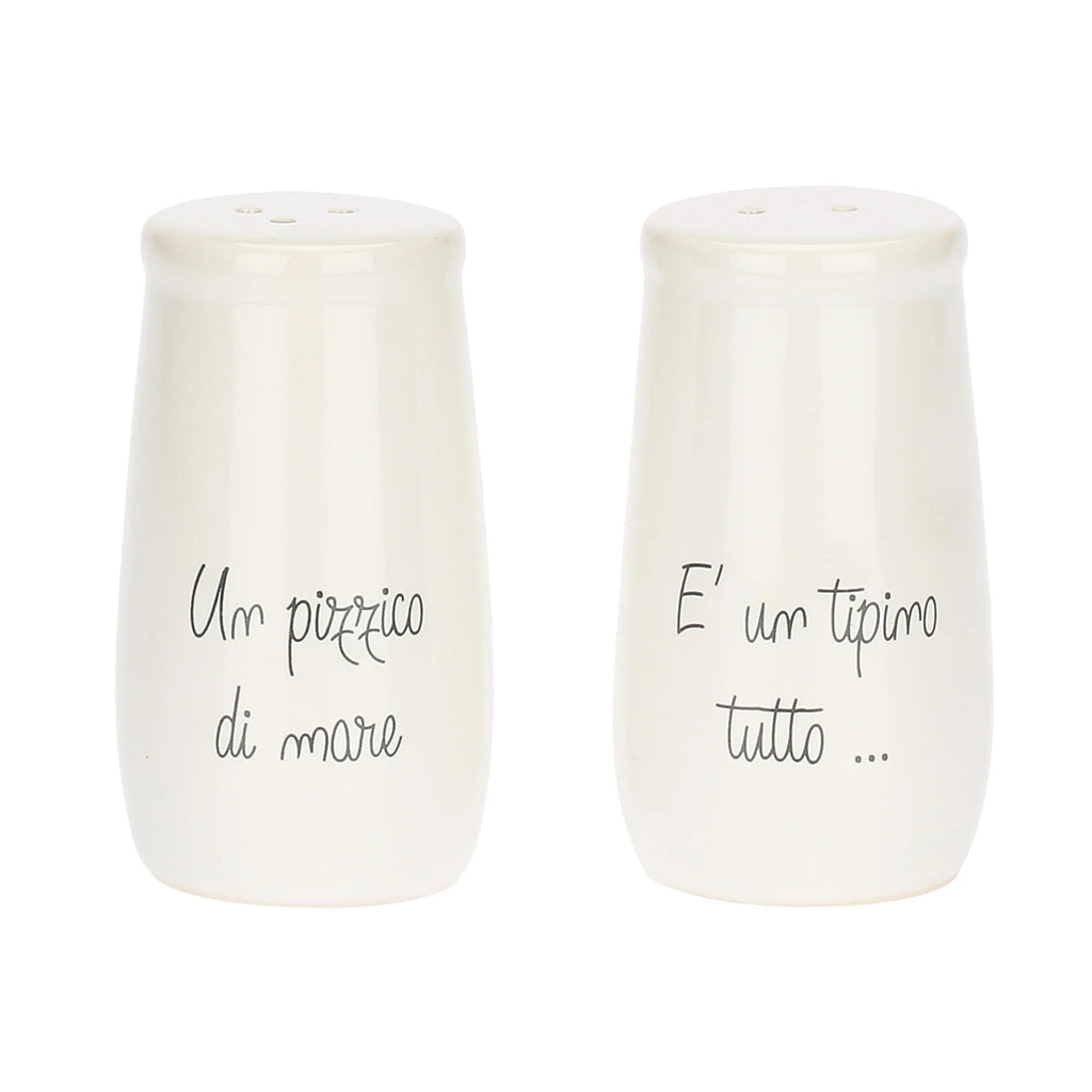 Gli Onesti Set Sale E Pepe 58Ml La Porcellana Bianca