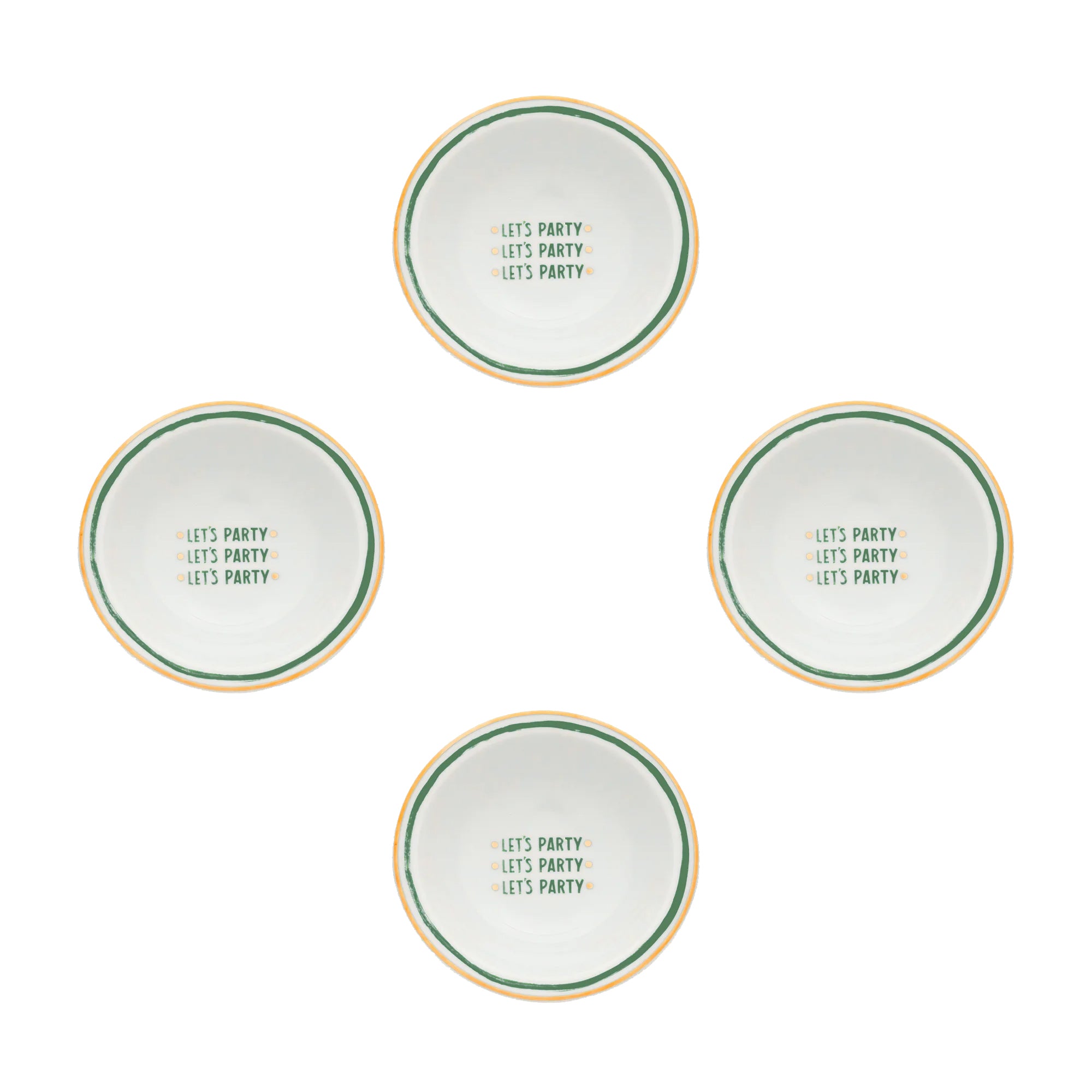 Set 4 ciotole Let`s Party Bitossi Home