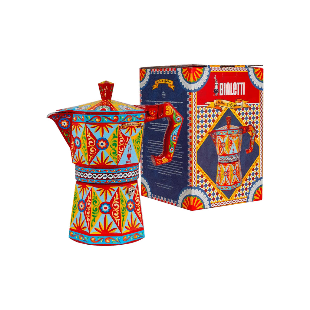 Moka Express Bialetti Dolce&Gabbana | Carretto Siciliano 50 tz Dolce E Gabbana